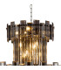 Delmar 81cm Tall Pendant 27 Light E14 Polished Nickel/Smoke Glass Item Weight: 35kg-6