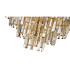 Delmar 61cm Pendant 10 Light E14 French Gold/Champagne Glass-9
