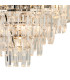 Delmar 61cm Pendant 10 Light E14 Polished Nickel/Clear Glass-7