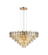 Delmar 81cm Pendant 13 Light E14 French Gold/Champagne Glass Item Weight: 15.6kg-1