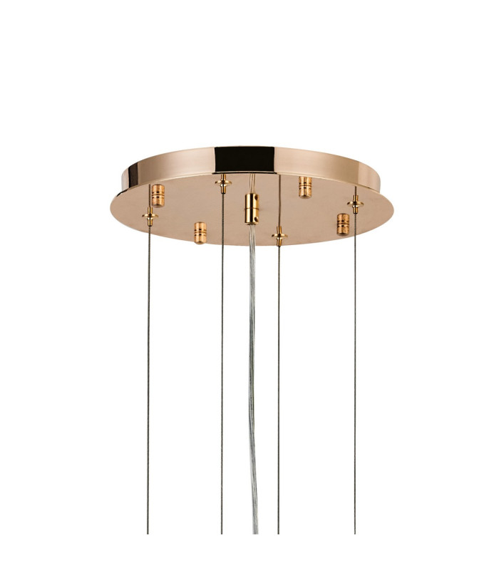 Delmar 81cm Pendant 13 Light E14 French Gold/Champagne Glass Item Weight: 15.6kg-5