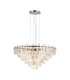 Delmar 81cm Pendant 13 Light E14 Polished Nickel/Clear Glass Item Weight: 15.6kg-1