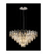 Delmar 81cm Pendant 13 Light E14 Polished Nickel/Clear Glass Item Weight: 15.6kg-3