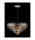 Delmar 81cm Pendant 13 Light E14 Polished Nickel/Smoke Glass Item Weight: 15.6kg-3