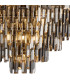 Delmar 81cm Pendant 13 Light E14 Polished Nickel/Smoke Glass Item Weight: 15.6kg-7