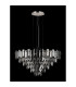 Delmar 81cm Pendant 13 Light E14 Polished Nickel/Smoke Glass Item Weight: 15.6kg-8