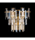 Delmar Wall Lamp 2 Light E14 French Gold/Champagne Glass-7
