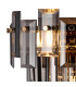Delmar Wall Lamp 2 Light E14 French Gold/Smoke Glass-5