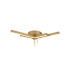 Essex 53cm 3 Arm Flush Ceiling 24W LED 3000K 700lm Painted Gold -1