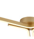 Essex 53cm 3 Arm Flush Ceiling 24W LED 3000K 700lm Painted Gold -5