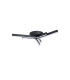 Essex 53cm 3 Arm Flush Ceiling 24W LED 4000K 700lm Sand Black -4