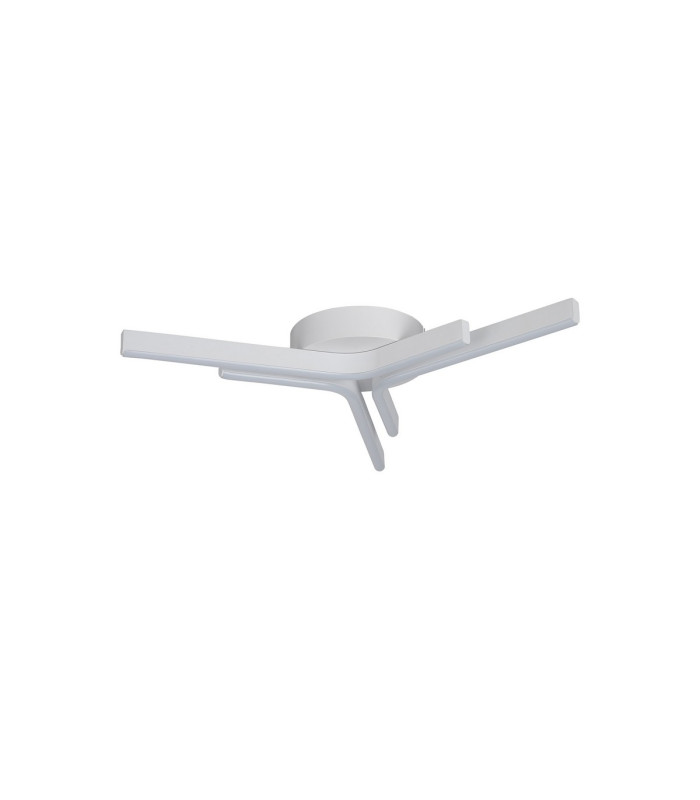 Essex 53cm 3 Arm Flush Ceiling 24W LED 4000K 700lm Sand White -4