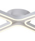 Essex 64cm 4 Arm Flush Ceiling 40W LED Remote Control Dimmable & CCT Tuneable White 3000K-6000K