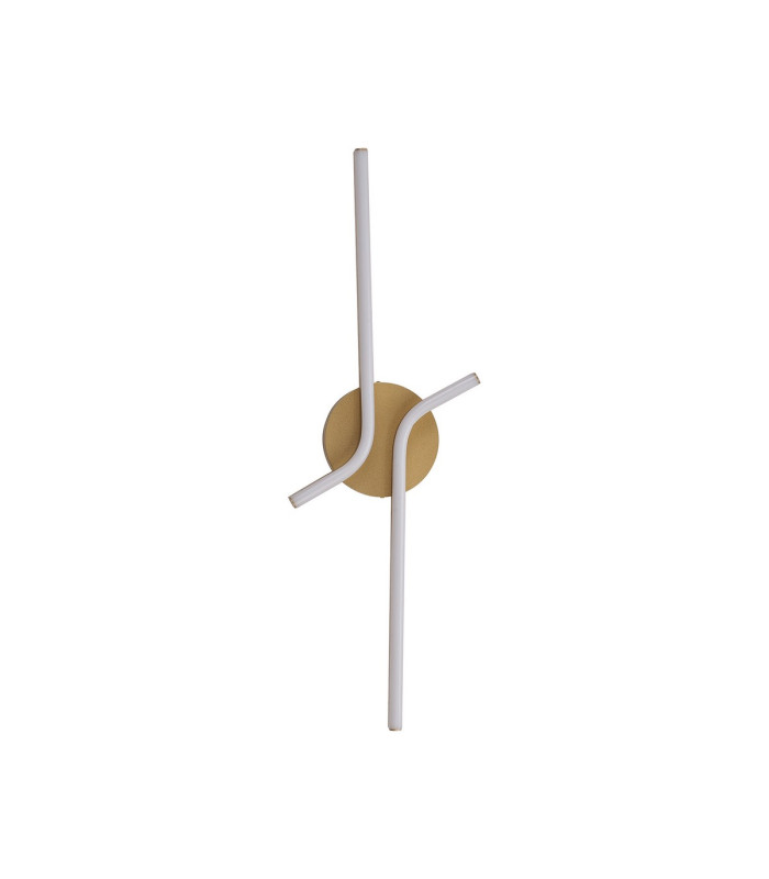 Essex 2 Arm Wall Light 16W LED 3000K 500lm Painted Gold -3