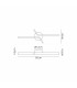 Essex 2 Arm Wall Light 16W LED 4000K 500lm Sand Black -2