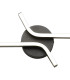 Essex 2 Arm Wall Light 16W LED 4000K 500lm Sand Black -5