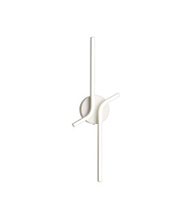 Essex 2 Arm Wall Light 16W LED 4000K 600lm Sand White -1