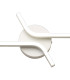 Essex 2 Arm Wall Light 16W LED 4000K 600lm Sand White -5