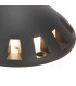 Livonia Above Ground Light/Wall Light 1 x 10W LED 3000K 300lm IP67 IK10 Dark Grey -7