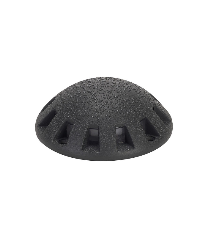 Livonia Above Ground Light/Wall Light 1 x 10W LED 3000K 300lm IP67 IK10 Dark Grey -10