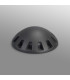 Livonia Above Ground Light/Wall Light 1 x 10W LED 3000K 300lm IP67 IK10 Dark Grey -11