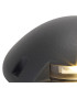 Livonia Above Ground Light/Wall Light 1 x 2W LED 3000K 75lm IP67 IK10 Dark Grey -7