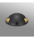 Livonia Above Ground Light/Wall Light 1 x 3W LED 3000K 150lm IP67 IK10 Dark Grey -3