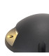 Livonia Above Ground Light/Wall Light 1 x 3W LED 3000K 150lm IP67 IK10 Dark Grey -7