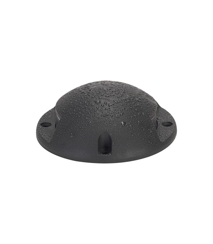 Livonia Above Ground Light/Wall Light 1 x 3W LED 3000K 150lm IP67 IK10 Dark Grey -9