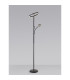 Harpersville 2 Light Floor Lamp 20+5W LED 3000-6000K Touch Dimmable/Remote Control 2300lm Black -3