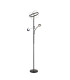 Harpersville 2 Light Floor Lamp 20+5W LED 3000-6000K Touch Dimmable/Remote Control 2300lm Black -4