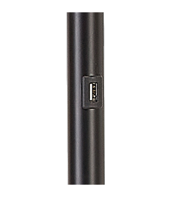 Harpersville 2 Light Floor Lamp 20+5W LED 3000-6000K Touch Dimmable/Remote Control 2300lm Black -7