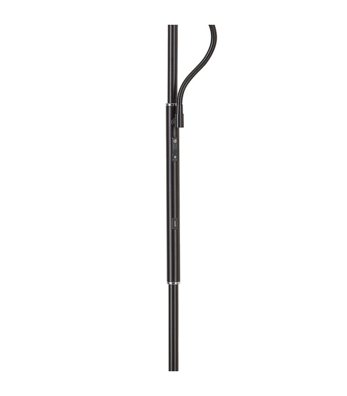 Harpersville 2 Light Floor Lamp 20+5W LED 3000-6000K Touch Dimmable/Remote Control 2300lm Black -10