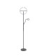 Harpersville 2 Light Floor Lamp 20+5W LED 3000-6000K Touch Dimmable/Remote Control 2300lm Dark Grey -6