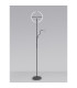 Harpersville 2 Light Floor Lamp 20+5W LED 3000-6000K Touch Dimmable/Remote Control 2300lm Dark Grey -15