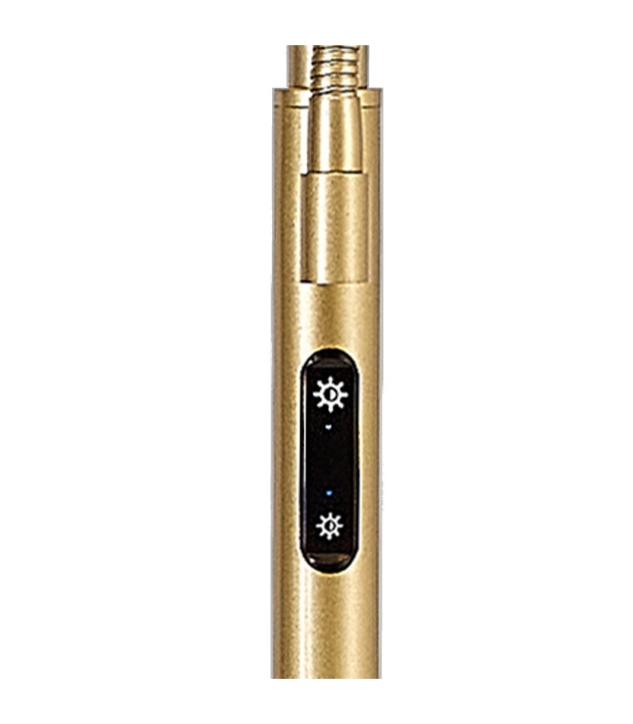 Harpersville 2 Light Floor Lamp 20+5W LED 3000-6000K Touch Dimmable/Remote Control 2300lm Painted Satin Gold -7