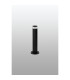 Springwater Ribbed Line 35cm Post Lamp X Pattern Acrylic Shade 1 x GU10 IP54 Black/Clear/Frosted -7