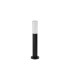 Springwater II Ribbed Line 35cm Post Lamp Bubble Acrylic Shade 1 x GU10 IP54 Black/Clear -4