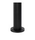 Springwater II Ribbed Line 35cm Post Lamp Bubble Acrylic Shade 1 x GU10 IP54 Black/Clear -5