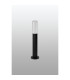 Springwater II Ribbed Line 35cm Post Lamp Bubble Acrylic Shade 1 x GU10 IP54 Black/Clear -7