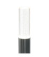 Springwater II Ribbed Line 35cm Post Lamp Bubble Acrylic Shade 1 x GU10 IP54 Grey/Clear -6