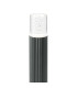 Springwater Ribbed Line 35cm Post Lamp Bubble Acrylic Shade 1 x GU10 IP54 Grey/Clear -6