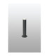 Springwater Ribbed Line 35cm Post Lamp Shallow Acrylic Shade 1 x GU10 IP54 Grey/Clear/Frosted -3