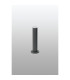 Springwater Ribbed Line 35cm Post Lamp Shallow Acrylic Shade 1 x GU10 IP54 Grey/Clear/Frosted -7