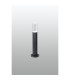 Springwater Ribbed Line 35cm Post Lamp Tall Diagonal Pattern Acrylic Shade 1 x GU10 IP54 Grey/Clear/Frosted -3