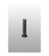 Springwater Ribbed Line 35cm Post Lamp Dome Acrylic Shade 1 x GU10 IP54 Grey/Clear/Frosted -3