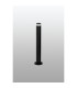 Springwater Ribbed Line 55cm Post Lamp X Pattern Acrylic Shade 1 x GU10 IP54 Black/Clear/Frosted -7