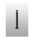Springwater Ribbed Line 55cm Post Lamp X Pattern Acrylic Shade 1 x GU10 IP54 Grey/Clear/Frosted -7