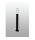 Springwater II Ribbed Line 55cm Post Lamp Bubble Acrylic Shade 1 x GU10 IP54 Black/Clear -7