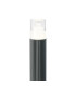 Springwater Ribbed Line 55cm Post Lamp Tier Pattern Acrylic Shade 1 x GU10 IP54 Grey/Clear -6